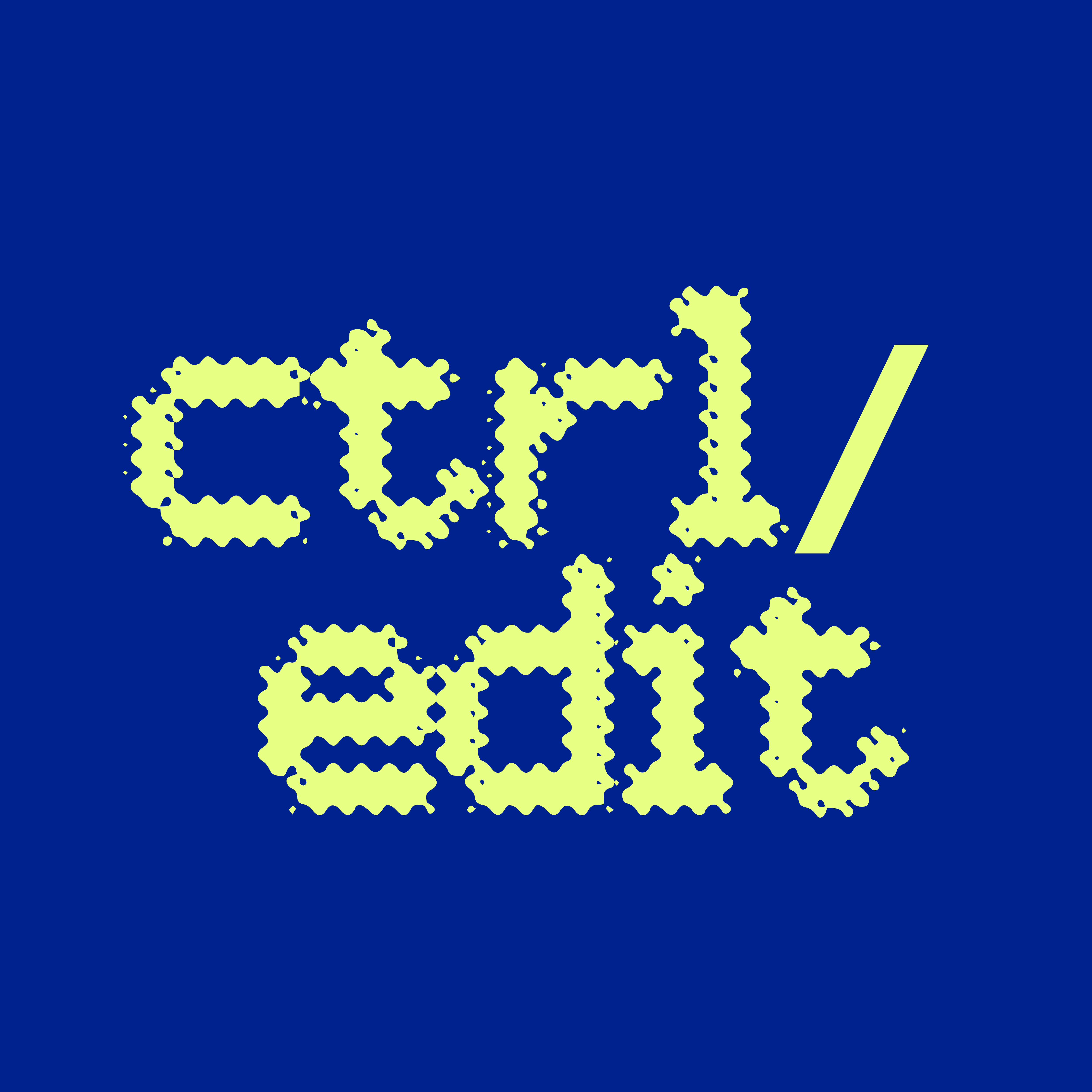 ctrl edit